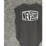 16-7チャコール/B | NEVSURF オーバーサイズノースリーブTシャツ キッズ | NEXT WALL