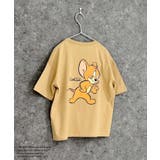 16-10ベージュ/C | TOM&JERRY オーバーサイズTシャツ キッズ | NEXT WALL