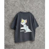 16-15チャコール/D | TOM&JERRY オーバーサイズTシャツ キッズ | NEXT WALL