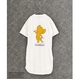 8-1オフホワイト/A | TOM&JERRY オーバーサイズワンピース キッズ | NEXT WALL