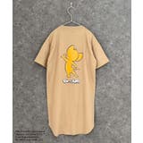 8-2ベージュ/A | TOM&JERRY オーバーサイズワンピース キッズ | NEXT WALL