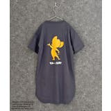 8-4チャコール/A | TOM&JERRY オーバーサイズワンピース キッズ | NEXT WALL