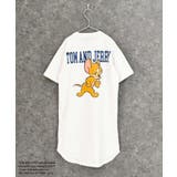 8-5オフホワイト/B | TOM&JERRY オーバーサイズワンピース キッズ | NEXT WALL