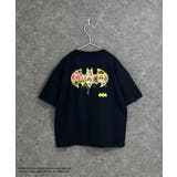 8-4ブラック/A | BATMAN オーバーサイズTシャツ キッズ | NEXT WALL