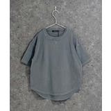 5-4チャコール | ピグメント染めオーバーサイズTシャツ キッズ 子供服 | NEXT WALL