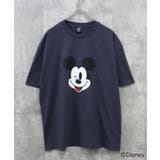 6-5チャコール | MICKEYMOUSE オーバーTシャツ メンズ | NEXT WALL