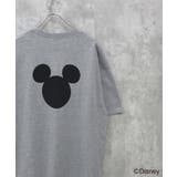6-2杢グレー | MICKEYMOUSE オーバーTシャツ メンズ | NEXT WALL
