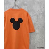6-3オレンジ | MICKEYMOUSE オーバーTシャツ メンズ | NEXT WALL