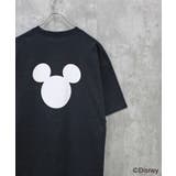 6-6ブラック | MICKEYMOUSE オーバーTシャツ メンズ | NEXT WALL