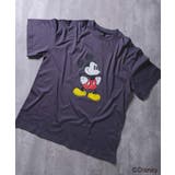 16-4チャコール/A | MICKEY MOUSE オーバーサイズTシャツ | NEXT WALL