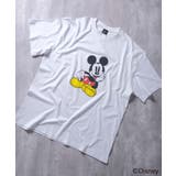 16-5オフホワイト/B | MICKEY MOUSE オーバーサイズTシャツ | NEXT WALL