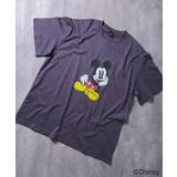 16-8チャコール/B | MICKEY MOUSE オーバーサイズTシャツ | NEXT WALL