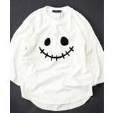 6-1オフホワイト/A | ハロウィン BIGロンT キッズ | NEXT WALL