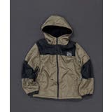 4-2カーキ | 裏フリース マウンテンパーカー キッズ | NEXT WALL