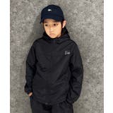 4-4ブラック | 裏フリース マウンテンパーカー キッズ | NEXT WALL