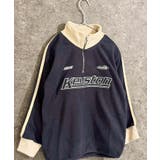 4-2ネイビー | マイクロフリース ハーフジップトレーナー キッズ | NEXT WALL