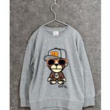 8-6杢グレー/B | UITTG ウイッグ ミニ裏毛BIGトレーナー | NEXT WALL