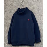 6-4ネイビー | POLOCHAMPS ハイネック裏起毛トレーナー キッズ | NEXT WALL