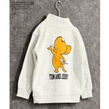 8-1オートミール/A | TOM&JERRY ハイネック裏起毛トレーナー トムジェリ | NEXT WALL