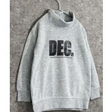 6-1杢グレー/A | ハイネック 裏起毛トレーナー キッズ | NEXT WALL