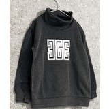 6-5杢チャコール/B | ハイネック 裏起毛トレーナー キッズ | NEXT WALL