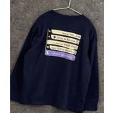 16-14ネイビー/D | プリントBIGロンT キッズ 子供服 | NEXT WALL