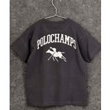 6-5チャコール/B | POLOCHAMPS プリント T | NEXT WALL