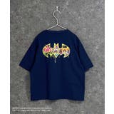 8-3ネイビー/A | BATMAN BIG T | NEXT WALL
