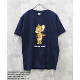 8-3ネイビー/A | TOM&JERRY プリントTシャツ メンズ | NEXT WALL