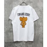 8-5オフホワイト/B | TOM&JERRY プリントTシャツ メンズ | NEXT WALL