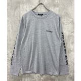 8-7杢グレー | プリント長袖Tシャツ メンズ ロンT | NEXT WALL