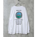 16-1オフホワイト/A | DDP プリント長袖Tシャツ メンズ | NEXT WALL