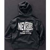 8-3チャコール/A | NEVSURF 裏起毛パーカー キッズ | NEXT WALL