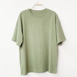 セージグリーン | ベーシックTシャツ ゆったりTシャツ Tシャツ | riri