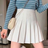 ホワイト | プリーツミニスカート ミニスカート 韓国ファッション | riri