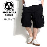 BLACK | Molecule ミリタリー ハーフパンツ | T-LINK
