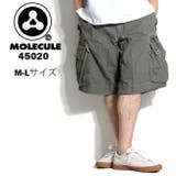 KHAKI | Molecule ミリタリー ハーフパンツ | T-LINK