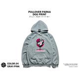 GRAY-PINK | LATTIE オリジナルパーカー プルオーバー | T-LINK