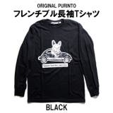 BLACK | RATTIE フレンチブル Tシャツ | T-LINK