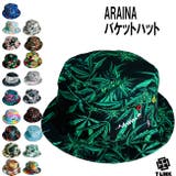 ARAINA 総柄 ハット帽 | T-LINK | 詳細画像1