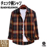 BLACK-YELLOW26 | 新色追加 チェック柄 シャツ | T-LINK