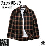 BLACK26 | 新色追加 チェック柄 シャツ | T-LINK