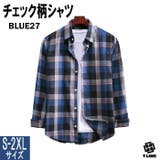 BLUE27 | 新色追加 チェック柄 シャツ | T-LINK