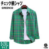 GREEN32 | 新色追加 チェック柄 シャツ | T-LINK