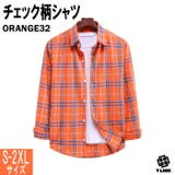 ORANGE32 | 新色追加 チェック柄 シャツ | T-LINK