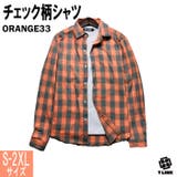 ORANGE33 | 新色追加 チェック柄 シャツ | T-LINK