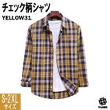 YELLOW31 | 新色追加 チェック柄 シャツ | T-LINK