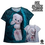 猫Tシャツ パロディ Tシャツ | T-LINK | 詳細画像1