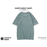 レイヤード風 無地 Tシャツ | T-LINK | 詳細画像6