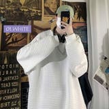 ワッフル生地 ロング Tシャツ | T-LINK | 詳細画像3